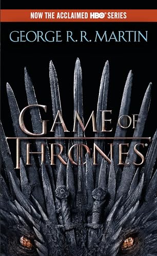 A Game of Thrones book cover