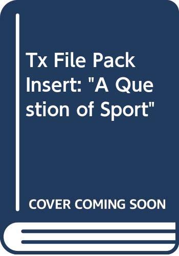 Cover of "Tx File" Pack Insert