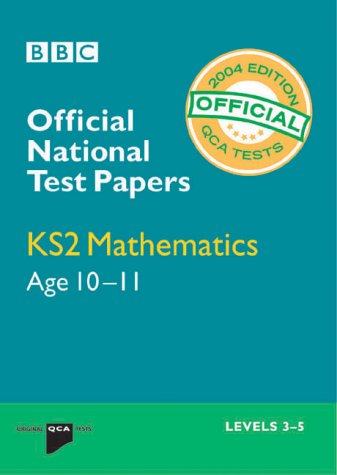 Cover of National Test papers KS2 maths 2004.
