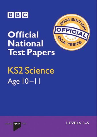 Cover of National Test papers KS2 science 2004.