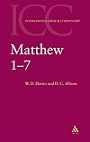 A Critical and Exegetical Commentary on the Gospel According to Saint Matthew. Vol. 1, Matthew I-VII