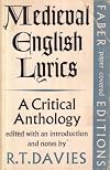 Medieval English Lyrics: A Critical Anthology