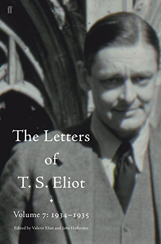 Letters of T. S. Eliot Volume 7 book cover