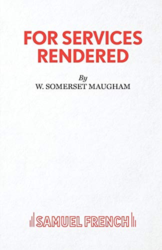 For Services Rendered book cover