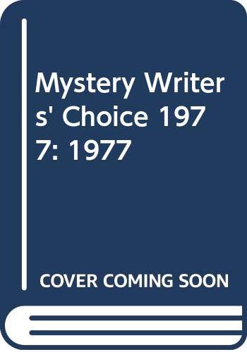 Mystery Writers' Choice 1977 book cover