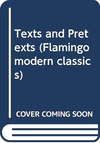 Texts and Pretexts book cover