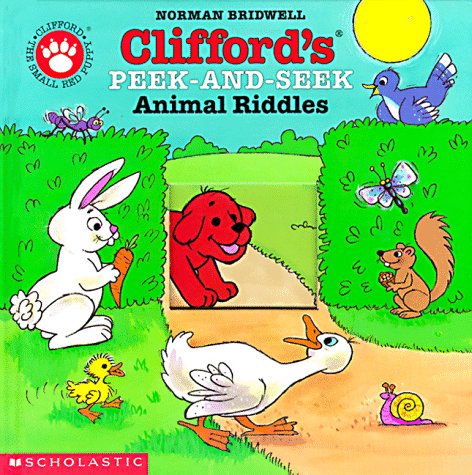Cover of Clifford's Peek-and-seek Animal Riddles