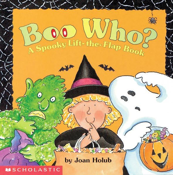 Boo Who? A Spooky Lift-the-Flap Book book cover