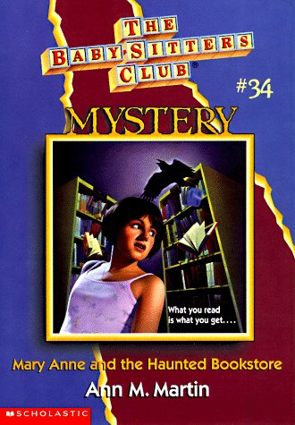 Mary Anne and the Haunted Bookstore book cover