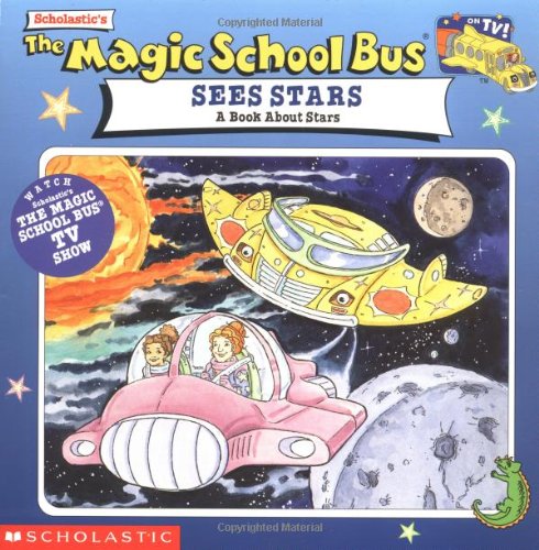 The Magic School Bus Sees Stars book cover