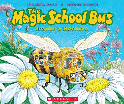 The Magic School Bus Inside a Beehive book cover