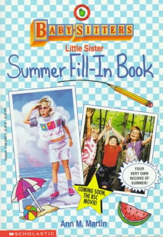 Summer Fill-In Book book cover