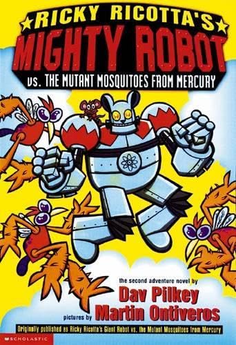 Ricky Ricotta's Mighty Robot vs. the Mutant Mosquitoes from Mercury book cover