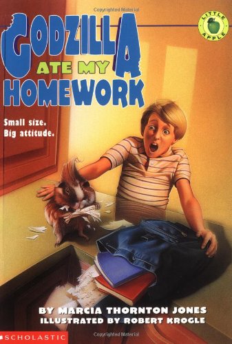 Godzilla Ate My Homework book cover