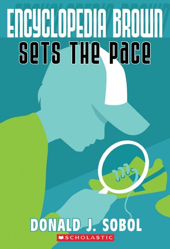 Encyclopedia Brown Sets The Pace book cover