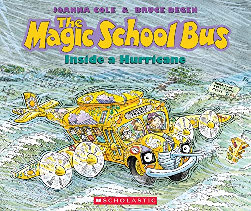 The Magic School Bus Inside a Hurricane book cover