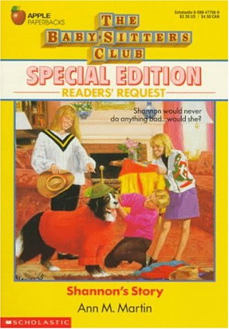 Shannon's Story book cover