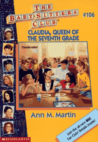Claudia, Queen of the Seventh Grade cover