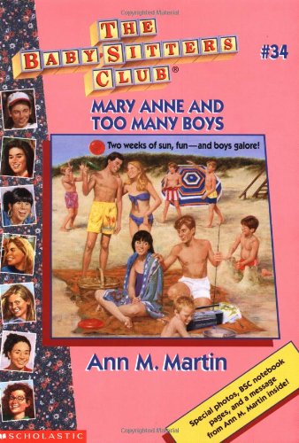 Mary Anne and Too Many Boys cover