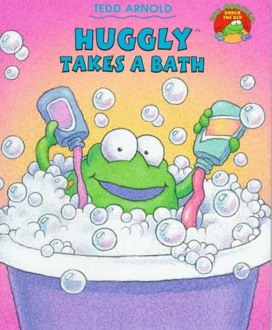 Huggly Takes A Bath book cover