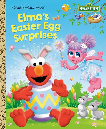 Elmo's Easter Egg Surprises book cover