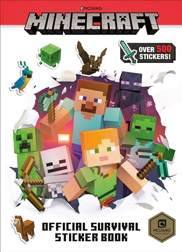 Cover of Minecraft Official Survival Sticker Book (Minecraft)