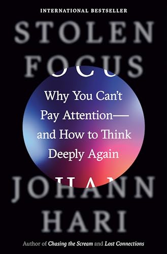 Stolen Focus: Why You Can't Pay Attention by Johann Hari audiobook cover