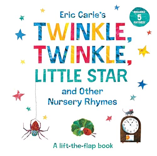 Eric Carle's Twinkle, Twinkle, Little Star and Other Nursery Rhymes book cover