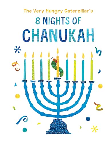 The Very Hungry Caterpillar's 8 Nights of Chanukah book cover