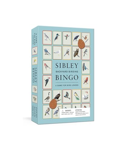 Sibley Backyard Birding Bingo book cover