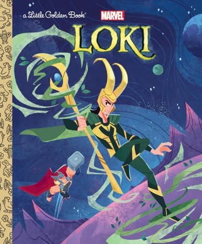 Loki Little Golden Book (By: Hollie Mengert,Arie Kaplan) cover