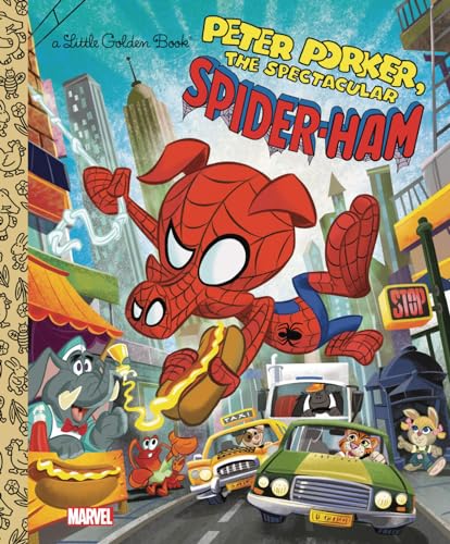 Spider-Ham Little Golden Book (By: Golden Books,John Sazaklis) cover