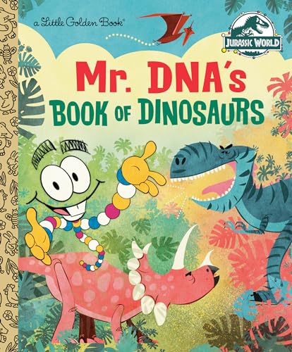Cover of Mr. DNA's Book of Dinosaurs (Jurassic World)