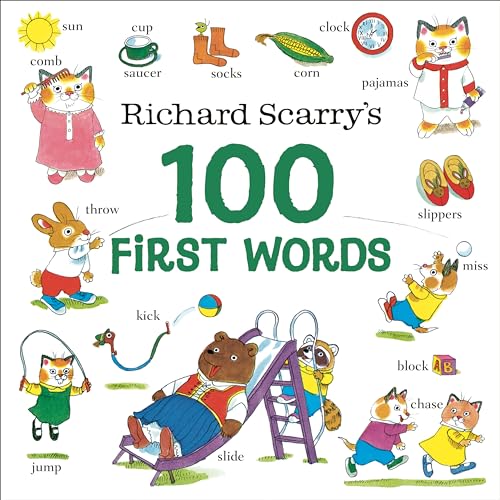Richard Scarry's 100 First Words. by Scarry, Richard