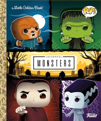 Universal Monsters Little Golden Book book cover