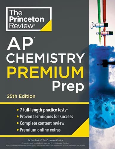 Princeton Review AP Chemistry Premium Prep cover