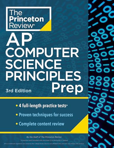 Princeton Review AP Computer Science Principles Prep, 3rd Edition cover