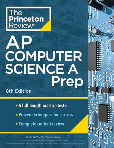 Princeton Review AP Computer Science A Prep, 8th Edition cover