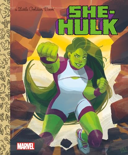 She-Hulk Little Golden Book (By: Golden Books,Jeneanne DeBois) cover