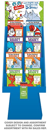 Cover of Dr. Seuss's Workbooks Summer 22 36-Copy Floor Display W/ Pencil Gift with Purchase