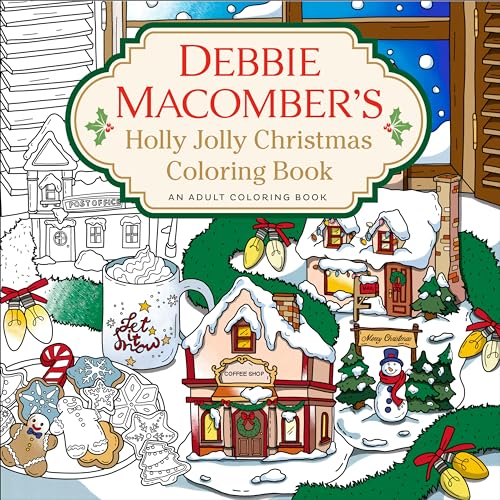 Debbie Macomber's Holly Jolly Christmas Coloring Book cover