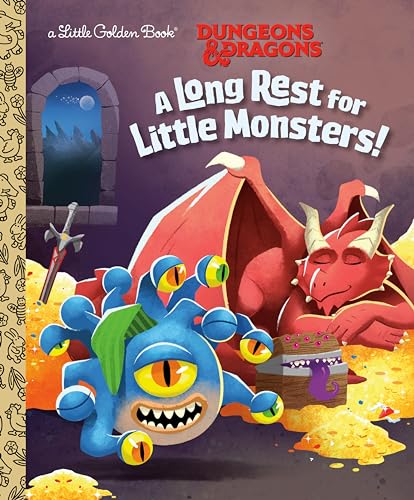 A Long Rest for Little Monsters! book cover