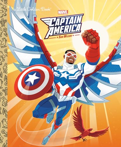 Captain America (By: Golden Books) cover