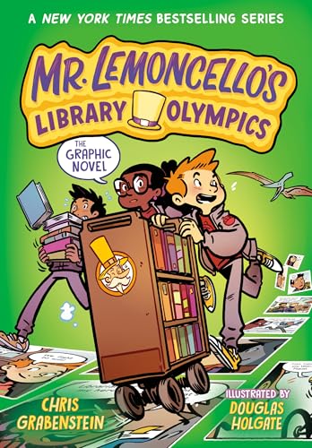 Mr. Lemoncello's Library Olympics: The Graphic Novel book cover