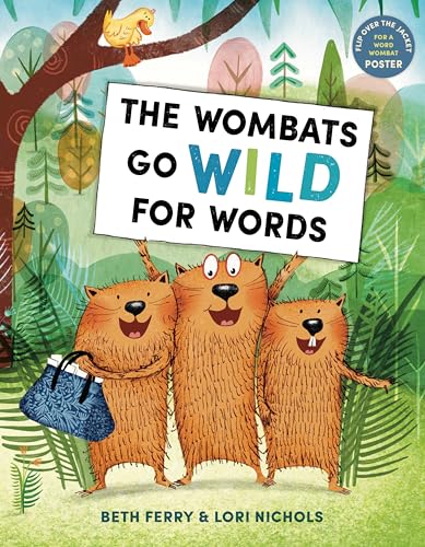 The Wombats Go Wild for Words book cover