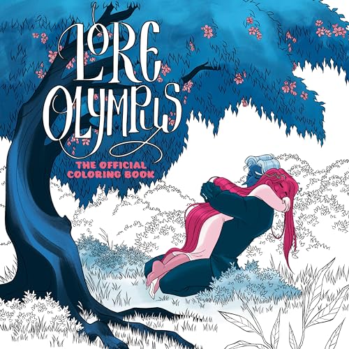 Lore Olympus: The Official Coloring Book cover