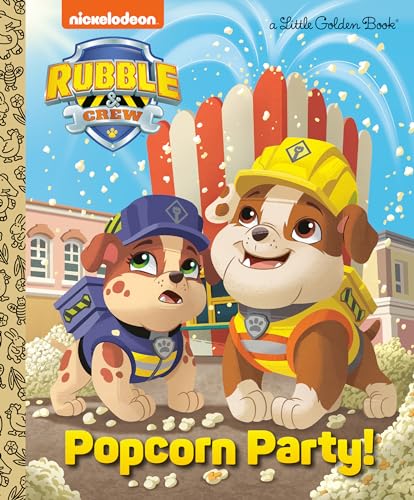 Cover of Popcorn Party! (PAW Patrol: Rubble and Crew)