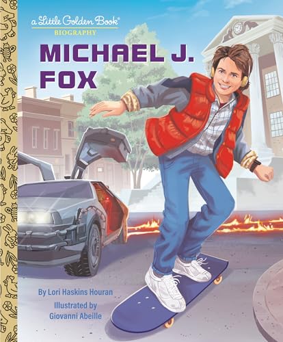 Michael J. Fox: A Little Golden Book Biography book cover