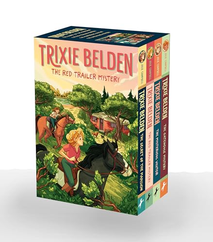Cover of Trixie Belden Boxed Set #1-4