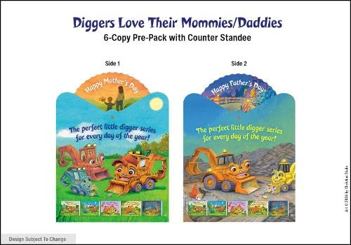 Cover of Diggers Love Their Mommies/Daddies 6-Copy Pre-Pack with Counter Standee
